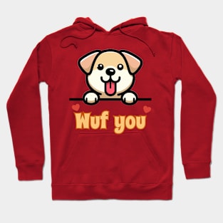 Wuf You - Puppy Love Hoodie